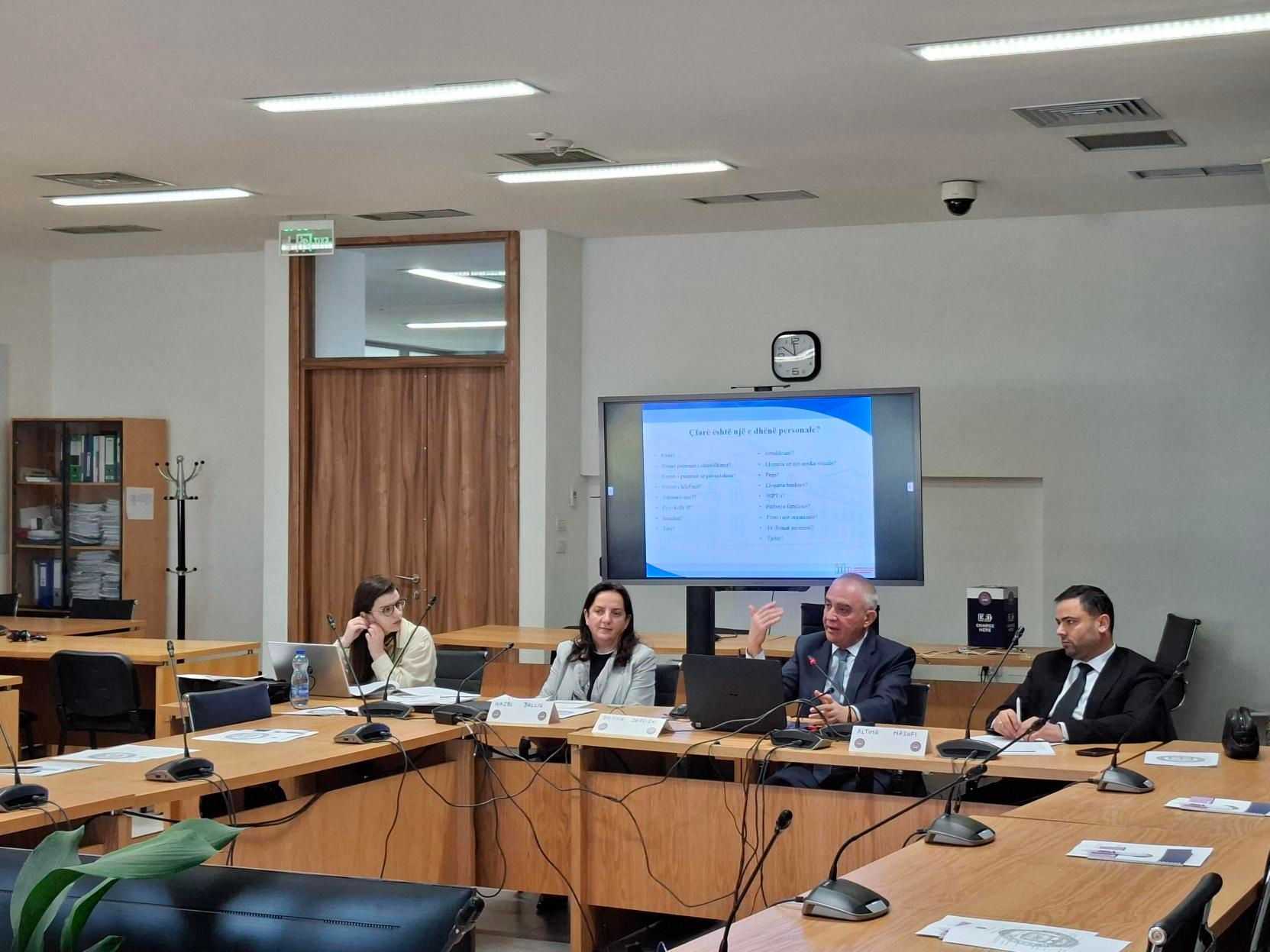 AKTIVITET TRAJNUES: "E drejta për mbrojtjen e të dhënave personale në kuadër të ligjit të ri” - 23 shkurt 2026